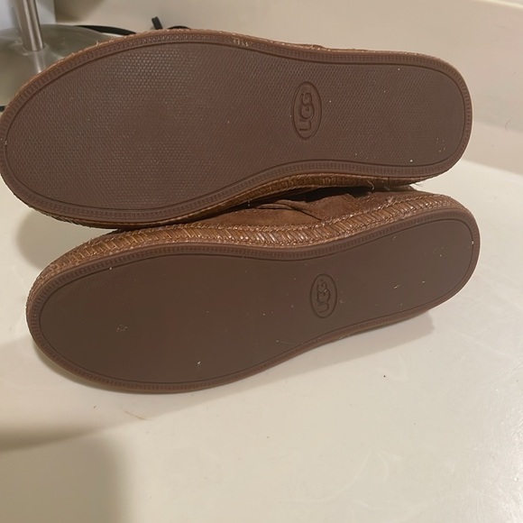 UGG Australia Reid Slate Chestnut Brown Ankle Boot 1019129 Suede Bootie size 6 - Picture 6 of 8